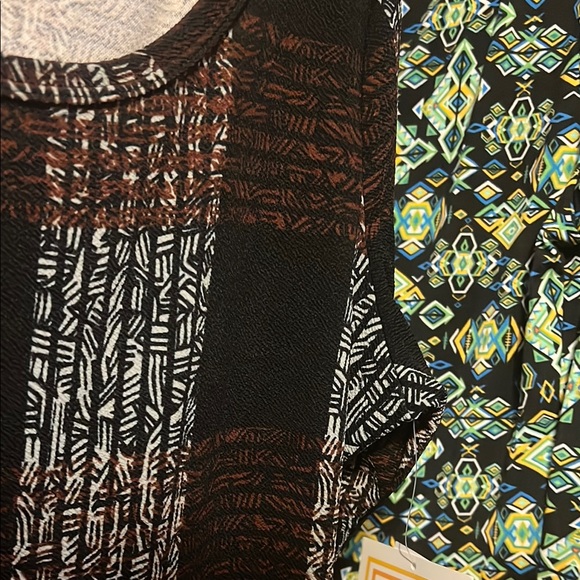 LuLaRoe Nicole 2XL NWT Midi Raglan Sleeve Embellished Dress - Picture 3 of 3